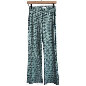 Urban Outfitters Teal Flare Pants
